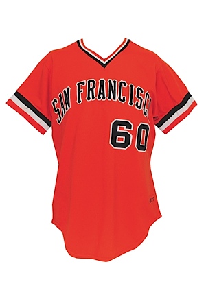 1975 Ed Halicki SF Giants Game-Used Road Jersey & 1977 Dave Heaverlo SF Giants Game-Used Alternate Jersey (2) (Team Letters)