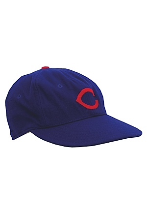 1953 Hank Sauer Chicago Cubs Game-Used Cap