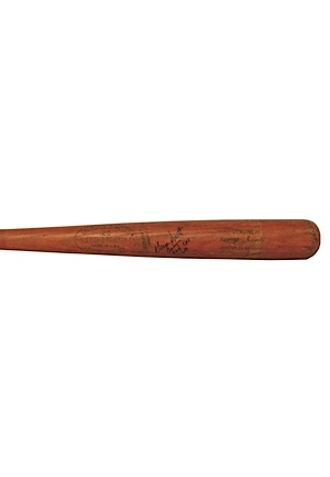 1965-68 George Scott Boston Red Sox Game-Used & Autographed Bat (PSA/DNA) (JSA)
