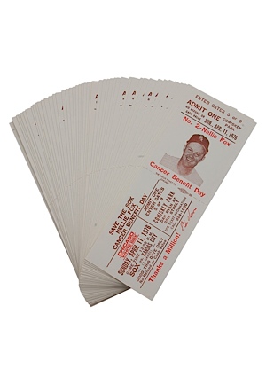 1976 Chicago White Sox “Nellie Fox Day” Game Tickets (47)