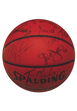 Michael Jordan & Others HOFers Autographed Basketball (JSA)