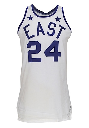 1970 Bob Netolicky ABA Eastern Conference All-Star Game-Used & Autographed Uniform (2) (JSA) (Rare)