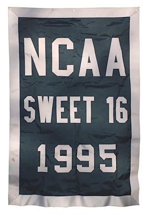 Lot of Georgetown Banners - 1995 Elite 8 & 1996 Sweet 16 (2)