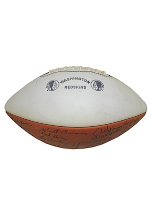 1967 Washington Redskins Team Autographed Football (JSA)