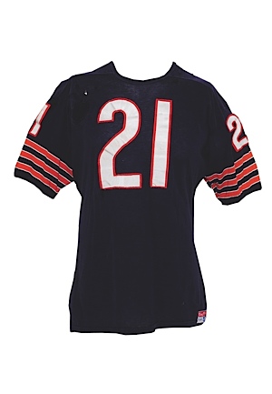Circa 1965 John Arnett Chicago Bears Game-Used Home Jersey (Team Repairs)  