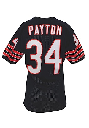 Circa 1977 Walter Payton Chicago Bears Game-Used & Autographed Home Jersey (JSA)