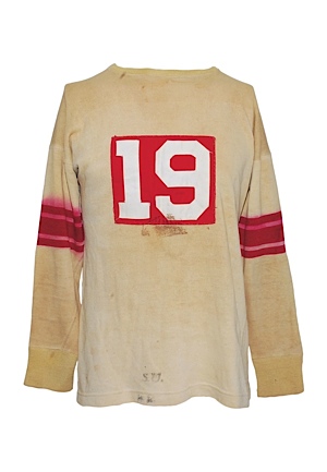 Circa 1930  William Bardin Stanford University Game-Used Uniform With 1931 Stanford Quad (4) Great Provenance) 