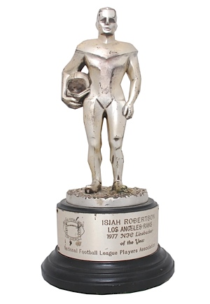 1977 Isiah Robertson LA Rams NFC Linebacker of the Year Award