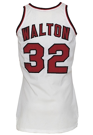 1977-78 Bill Walton Portland Trailblazers Game-Used Home Jersey (MVP Season) (Great Provenance)