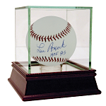 Lou Brock Autographed MLB Baseball w/ "HOF 85" Insc. (MLB Auth)