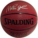 Magic Johnson Autographed NBA I/O Basketball (Steiner COA)