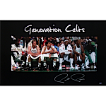 Paul Pierce Autographed Generation Celtics 18x29 Panoramic Photograph (Steiner COA)