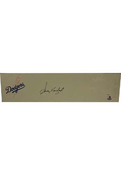 Sandy Koufax Dodgers Replica Pitching Rubber