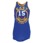 1967 Hal Greer NBA Eastern Conference All-Star Game-Used & Autographed Uniform (2)(JSA)