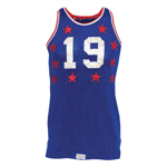 1951 Vern Mikkelsen NBA Western Conference All-Star Game-Used Jersey (Inaugural All-Star Game)(Mikkelsen LOA)
