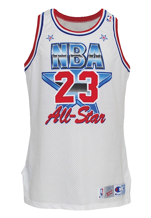 Lot Detail - 1991 Michael Jordan NBA All-Star Game-Used Eastern Conference  Jersey (NBA COA Signed by David Stern)