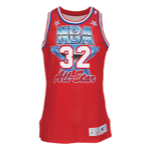 1991 Earvin "Magic" Johnson NBA All-Star Game-Used Western Conference Jersey (NBA COA Signed by David Stern)