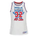 1991 Kevin McHale NBA All-Star Game-Used Eastern Conference Jersey (NBA COA Signed by David Stern)