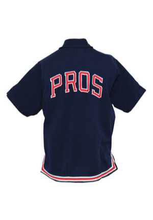 1970-71 Al Cueto Memphis Pros Worn Road Warm-Up Jacket (Player LOA)(Only Known Example)