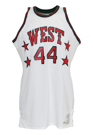1977 Dan Issel NBA All-Star Game-Used & Autographed Western Conference Jersey (JSA)