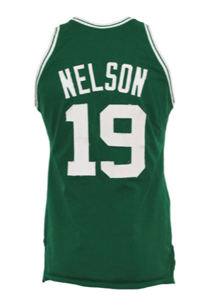 Circa 1974 Don Nelson Boston Celtics Game-Used & Autographed Road Jersey (JSA)(Very Rare)