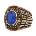 1967, 1968, 1969 Lynn Shackelford UCLA Bruins Championship Ring (Shackelford LOA)(Very Rare)