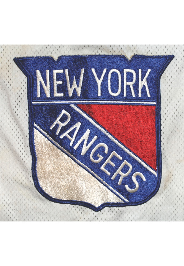 Lot Detail - Circa 1987 Ron Duguay New York Rangers Game-Used Jersey
