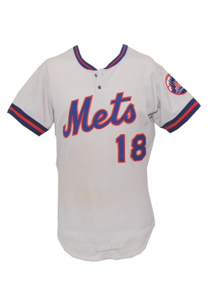 1978 Joel Youngblood NY Mets Game-Used Home Uniform (2)(Team Repair)