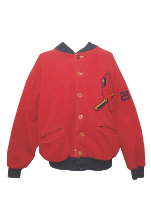 Early 1950s Peanuts Lowrey St. Louis Cardinals Worn Jacket