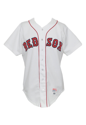 1982 Wade Boggs Rookie Boston Red Sox Game-Used Home Jersey