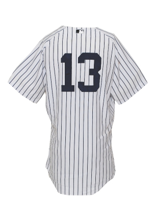 9/4/2011 Alex Rodriguez NY Yankees Game-Used Home Jersey (Yankees-Steiner LOA)(Photomatch)(MLB)(628th Career HR Game)