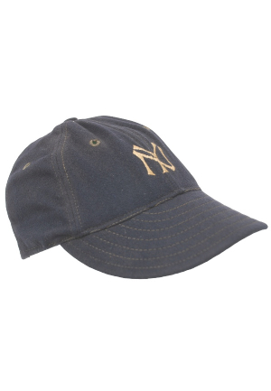 1940s Spud Chandler NY Yankees Game-Used Cap