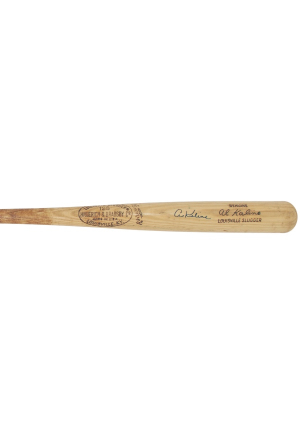 1973-74 Al Kaline Detroit Tigers Game-Used & Autographed Bat (PSA/DNA GU8)(JSA)