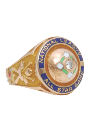 1955 Gene Conley All-Star Game Ring (Conley LOA)(Rare)