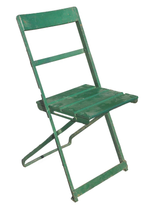 Original Wrigley Field Folding Chair 