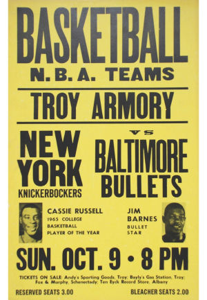 Lot of Original Basketball Advertising Posters (2)