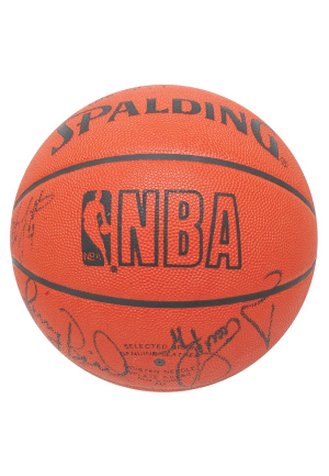 1992 Dream Team Autographed Basketball (JSA)(Dale Ellis LOA)