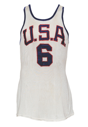 1963 Mel Gibson USA Pan American Games Game-Used Uniform (2)(Gibson LOA)