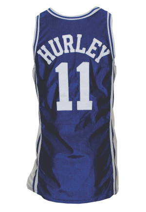 Circa 1991 Bobby Hurley Duke Blue Devils Game-Used Road Uniform (2)