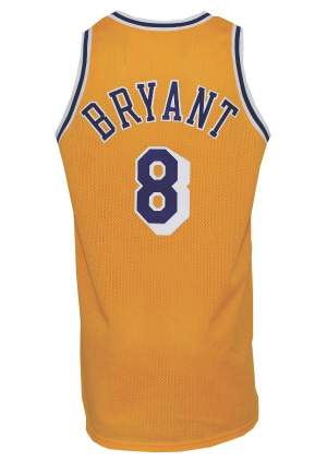 1997-98 Kobe Bryant Los Angeles Lakers Game-Used Home Jersey