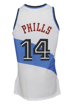 1995-96 Bobby Phills Cleveland Cavaliers Game-Used Home Jersey