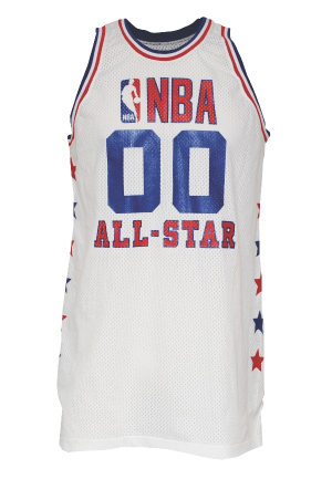 1985 Robert Parish NBA Eastern Conference All-Star Game-Used Home Uniform (2)