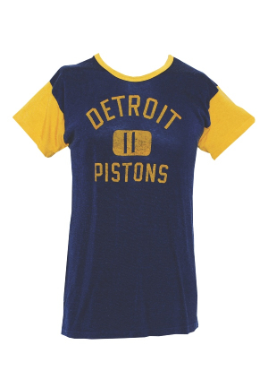Circa 1960 #11 Detroit Pistons Practice Worn Jersey
