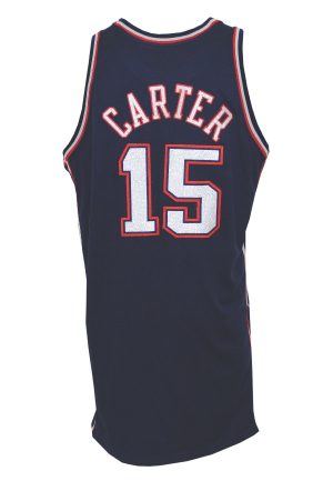 2006-07 Vince Carter NJ Nets Game-Used Road Jersey