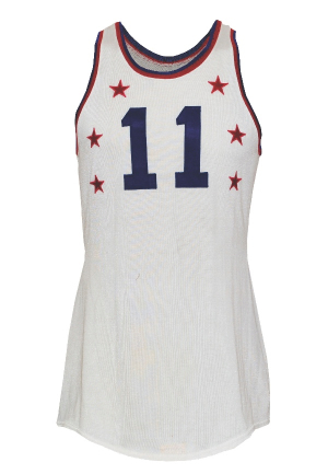 1956 Paul Arizin NBA Eastern Conference All-Star Game-Used Jersey
