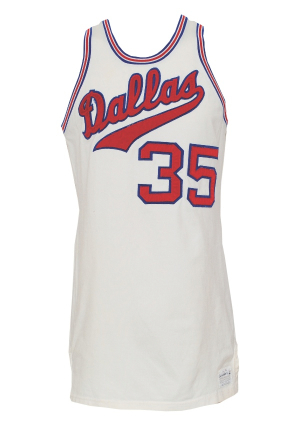 Late 1960s Rookie Era Cincy Powell Dallas Chaparrals Game-Used Home Jersey