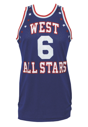 1981 Walter Davis Western Conference All-Star Game-Used Jersey                              