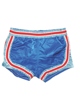 Mid 1960s Detroit Pistons Game-Used Shorts Attributed to Dave DeBusschere