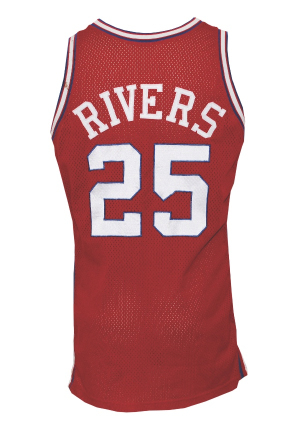1991-92 Doc Rivers LA Clippers Game-Used Road Jersey