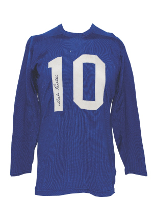 Circa 1950 Babe Parilli University of Kentucky Game-Used & Autographed Home Jersey (JSA)   
